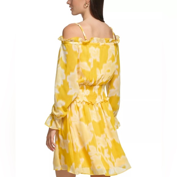 Karl Lagerfeld Yellow Sundress - Picture 4 of 8